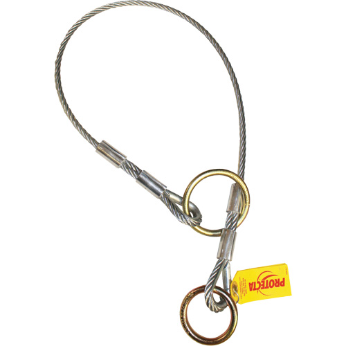 Cable Dual-Ring Adaptor, Tie-Off, Temporary Use Nuna Depot Inc.