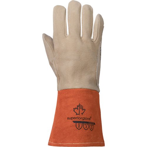 Gants de soudage TIG, Cuir fleur de daim, Taille Moyen Nuna Depot Inc.