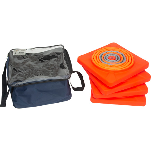 Collapsible Traffic Cone, 28" H, Orange Nuna Depot Inc.