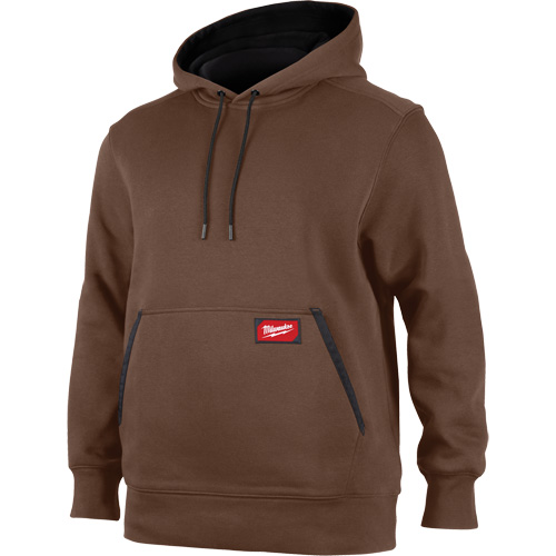 Midweight Pullover Hoodie, Men's, Small, Brown Nuna Depot Inc.