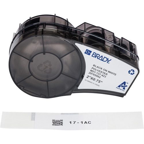 Harsh Environment Multi-Purpose Labels with Ribbon, Black Nuna Depot Inc.