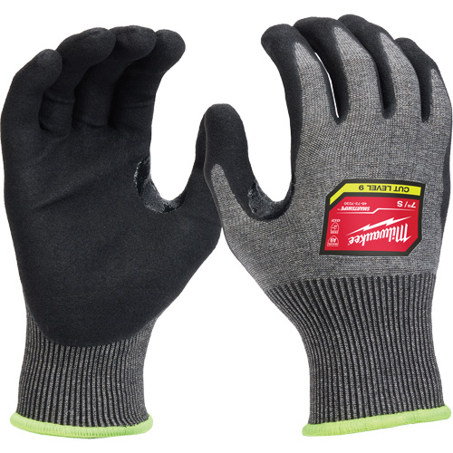 High-Dexterity Dipped Gloves, Size Small, 18 Gauge, Nitrile Coated, Nylon/Polyethylene/Tungsten Shell, ASTM ANSI Level A9/EN 388 Level F Nuna Depot Inc.