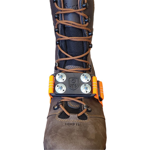 Midcleat&reg; Non-Sparking Ice Cleat, Carbon Steel, Stud Traction, One Size Nuna Depot Inc.