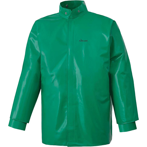 J43 380 CA-43&reg; FR Chemical- & Acid-Resistant Jacket, Small, Green Nuna Depot Inc.