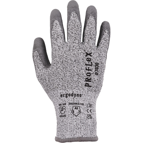 Gants r&eacute;sistant &agrave; la coupe Proflex 7030, Taille Petit, Calibre 13, Rev&ecirc;tement Polyur&eacute;thane, Enveloppe en Nylon/PEHP/Spandex, ASTM ANSI niveau A3/EN 388 niveau C Nuna Depot Inc.