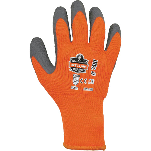 Gants de travail l&eacute;gers et enduits pour l'hiver ProFlex 7401, Moyen, R&ecirc;vetement Latex, Calibre 10 Nuna Depot Inc.