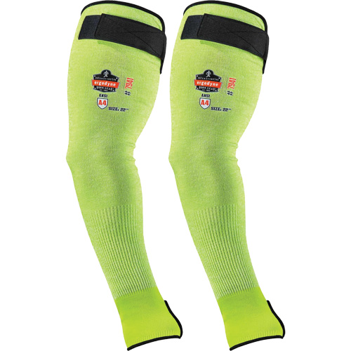 Manche de protection contre la coupe ProFlex 7941-PR, TenaLux, 18", ASTM ANSI niveau A4/EN 388 niveau D, Lime haute visibilit&eacute; Nuna Depot Inc.