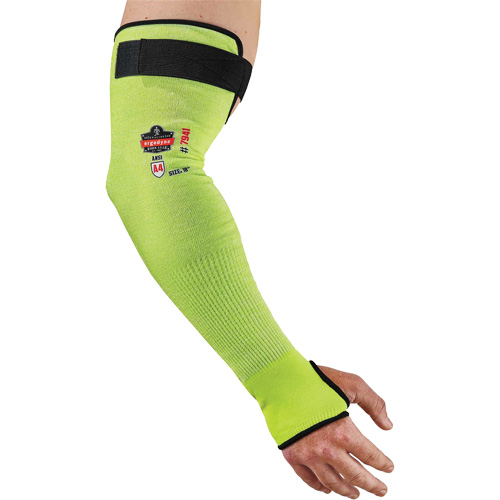 Manche de protection contre la coupe ProFlex 7941-PR, TenaLux, 18", ASTM ANSI niveau A4/EN 388 niveau D, Lime haute visibilit&eacute; Nuna Depot Inc.