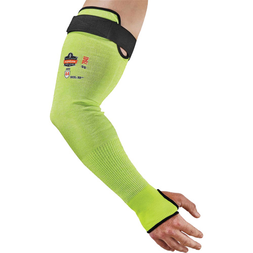 Manche de protection contre la coupe ProFlex 7941-PR, TenaLux, 22", ASTM ANSI niveau A4/EN 388 niveau D, Lime haute visibilit&eacute; Nuna Depot Inc.