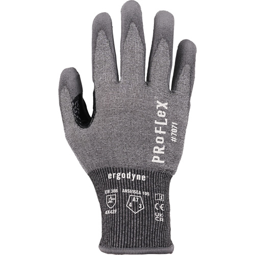Gants enduit de PU r&eacute;sistant &agrave; la coupe ProFlex 7071, Taille Petit, Calibre 18, Rev&ecirc;tement Polyur&eacute;thane, Enveloppe en PEHP/Tungst&egrave;ne, ASTM ANSI niveau A7/EN 388 niveau F Nuna Depot Inc.