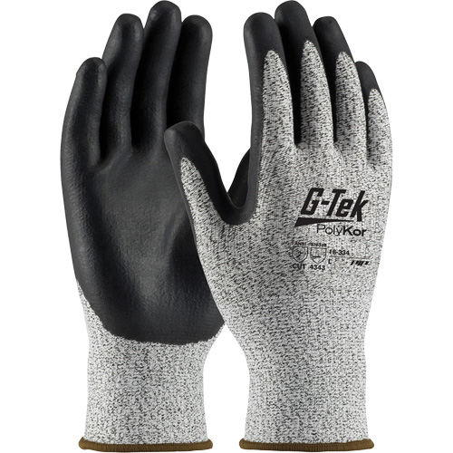 Gants r&eacute;sistants &agrave; la coupe G-Tek, T-petit, Calibre 13, Rev&ecirc;tement Nitrile, ASTM ANSI niveau A2/EN 388 niveau 3/EN 388 niveau B Nuna Depot Inc.