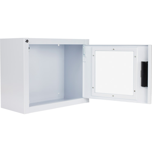 Standard Compact AED Cabinet with Alarm, Philips/Defibtech/Heartsine For, Non-Medical Nuna Depot Inc.