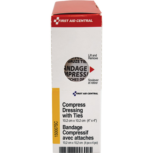 Recharge de bandages compressifs avec attaches SmartCompliance, 4" lo x 4" la Nuna Depot Inc.
