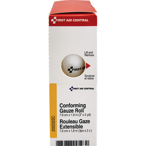 Recharge de bandage en gaze &eacute;tirable et conforme SmartCompliance, Rouleau, 6' lo x 3" la, St&eacute;rile, Dispositif m&eacute;dical Classe 1 Nuna Depot Inc.