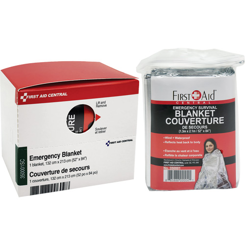 SmartCompliance&reg; Refill Emergency Blanket, Mylar Nuna Depot Inc.