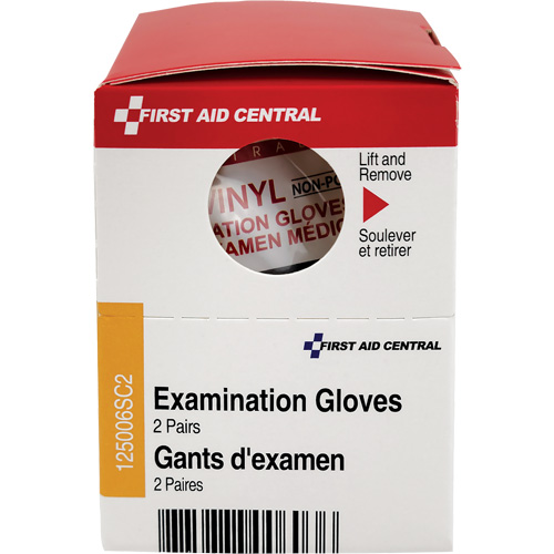 Recharge de gants d'examen SmartCompliance, Vinyle, Sans poudre, Transparent, Classe 2 Nuna Depot Inc.