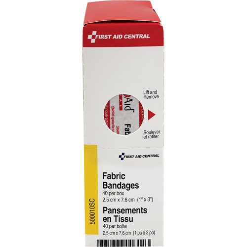 SmartCompliance&reg; Refill Adhesive Bandages, Rectangular/Square, 3", Fabric, Non-Sterile Nuna Depot Inc.