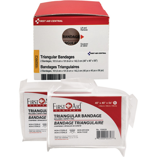 SmartCompliance&reg; Refill Triangular Bandages Nuna Depot Inc.