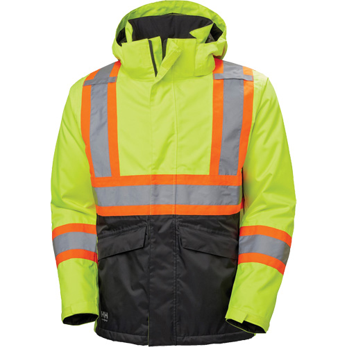 Alta Winter Jacket, Polyester, Black/High Visibility Lime-Yellow, Small Nuna Depot Inc.