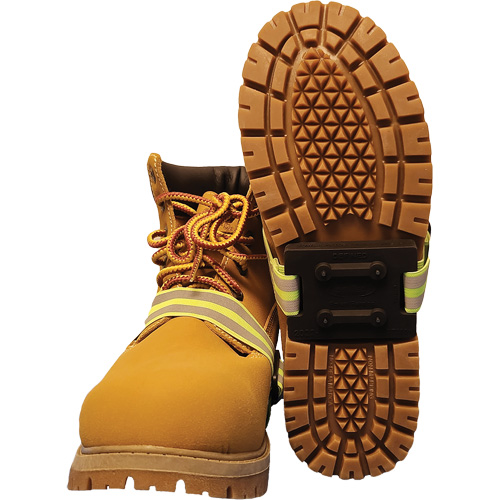 Dispositif de traction &agrave; semelle interm&eacute;diaire avec talon d&eacute;fini Icetred, Caoutchouc/Carbure de tungst&egrave;ne, Traction Crampon, Taille unique Nuna Depot Inc.