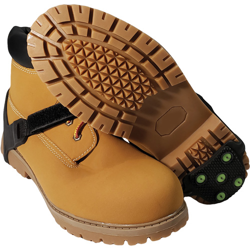 Dispositif de traction de talon Icetred, Caoutchouc/Carbure de tungst&egrave;ne, Traction Crampon, Taille unique Nuna Depot Inc.