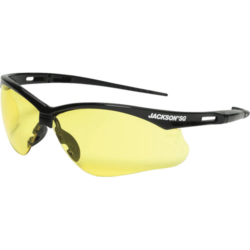 Lunettes de s&eacute;curit&eacute;, Lentille Ambr&eacute;e, Anti-&eacute;gratignures, ANSI Z87+/R&eacute;pond ou surpasse la norme CSA Z94.3 Nuna Depot Inc.