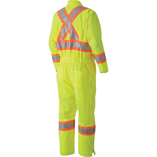 5999A Combinaison de s&eacute;curit&eacute; routi&egrave;re, T-petit, Jaune lime haute visibilit&eacute; Nuna Depot Inc.
