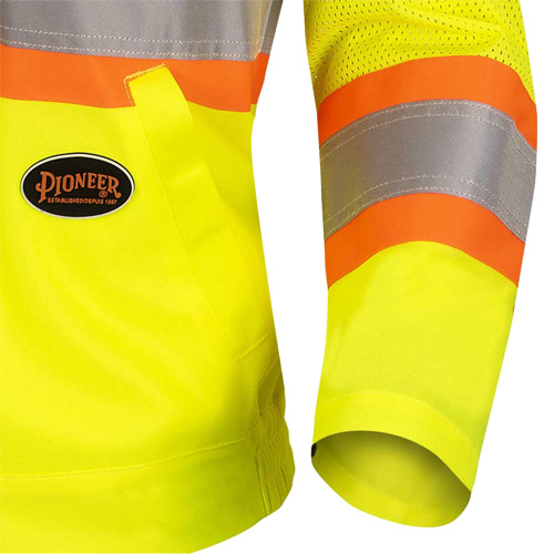 5999JW Women's Traffic Safety Jacket, Polyester, High Visibility Lime-Yellow, X-Small Nuna Depot Inc.