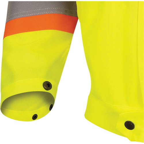 5999JW Women's Traffic Safety Jacket, Polyester, High Visibility Lime-Yellow, X-Small Nuna Depot Inc.