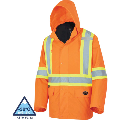 5632 Manteau 3 en 1 The Rock, Orange haute visibilit&eacute;, T-petit Nuna Depot Inc.
