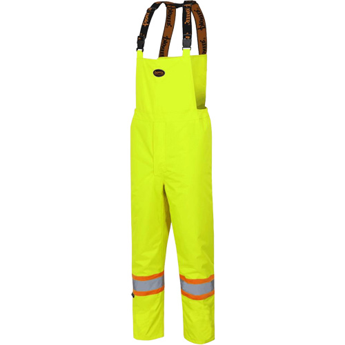 5054 Salopettes isol&eacute;es The Rock 300D, Polyester, Petit, Jaune lime haute visibilit&eacute; Nuna Depot Inc.