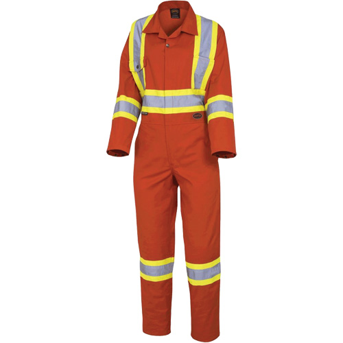 5514W Combinaisons de s&eacute;curit&eacute; pour femmes, T-petit, Orange haute visibilit&eacute; Nuna Depot Inc.