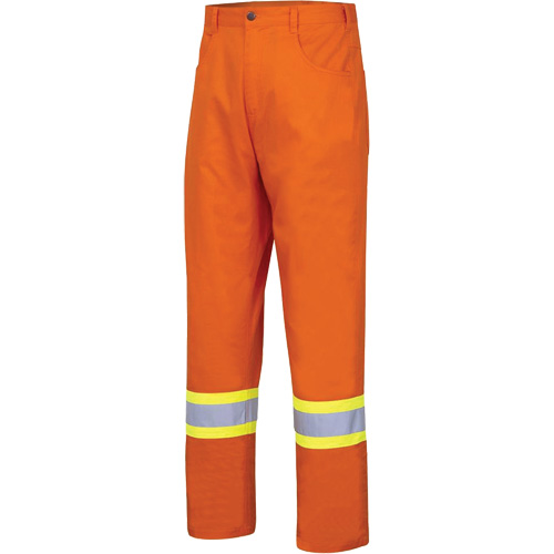 4461 Pantalon de s&eacute;curit&eacute; ultrafrais, Coton, 32, Orange haute visibilit&eacute; Nuna Depot Inc.