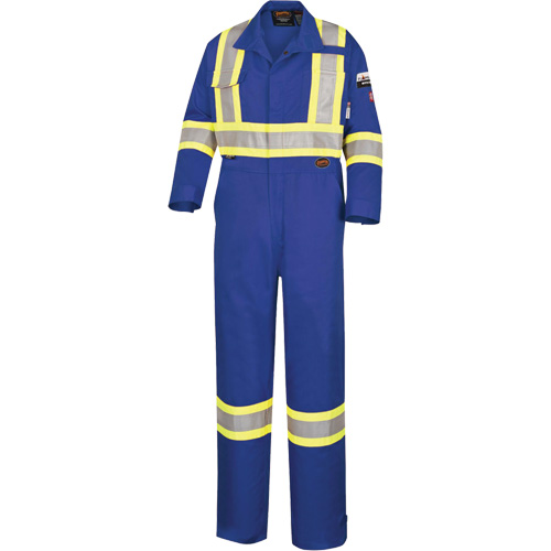 5558A Combinaison ignifuge &agrave; haute visibilit&eacute;, Taille 38, Bleu royal, 11 cal/cm² Nuna Depot Inc.