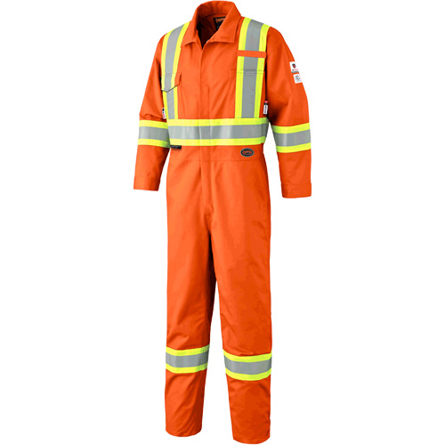 7702T FR-Tech&reg; Arc-Rated Coverall, Size 40 (Tall), High Visibility Orange, 10 cal/cm² Nuna Depot Inc.