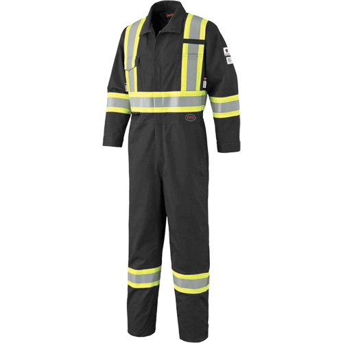 7702BKT Combinaison FR-Tech contre les arcs, Taille 40 (grand taille), Noir, 10 cal/cm² Nuna Depot Inc.