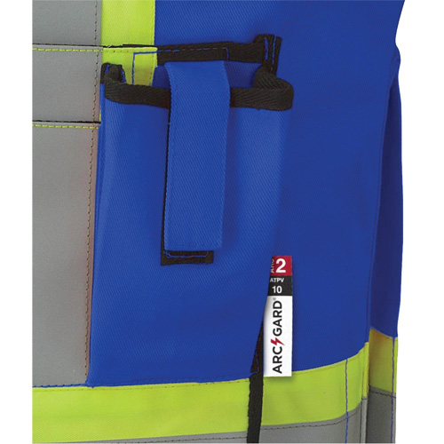 7733 FR-Tech&reg; Flame-Resistant Arc Surveyor's Vest, Small, Royal Blue, 9.7 cal/cm² Nuna Depot Inc.