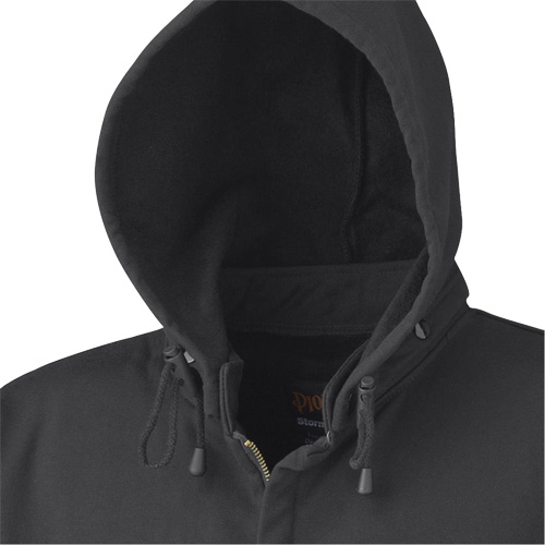 337 Flame-Resistant Zip Style Hoodie, Men's, X-Small, Black, 22 cal/cm² Nuna Depot Inc.