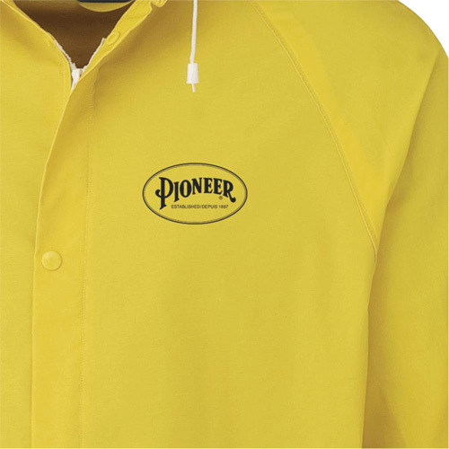 577J Rain Jacket, Polyester/PVC, Small, Yellow Nuna Depot Inc.