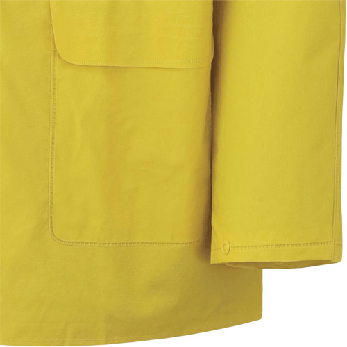 577J Rain Jacket, Polyester/PVC, Small, Yellow Nuna Depot Inc.