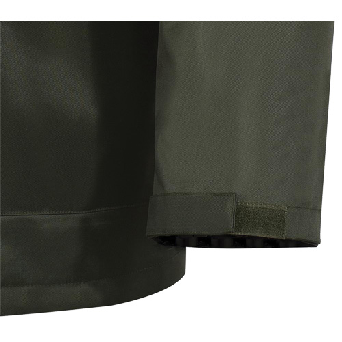 D8120J Manteau &agrave; capuchon ind&eacute;chirable Nailhead pour planteur d'arbres, Polyester/PVC, T-petit, Vert Nuna Depot Inc.