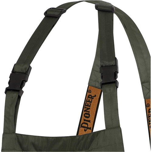 D8120P Nailhead Ripstop Tree Planter Bib Pants, X-Small, Polyester/PVC, Green Nuna Depot Inc.