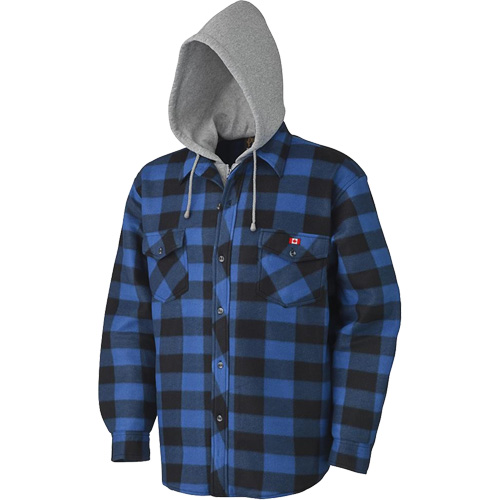 415SS Chemise &agrave; capuche matelass&eacute;e, Hommes, Petit, Multicolore Nuna Depot Inc.