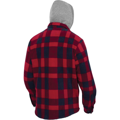 415RB Chemise &agrave; capuche matelass&eacute;e, Hommes, Petit, Multicolore Nuna Depot Inc.