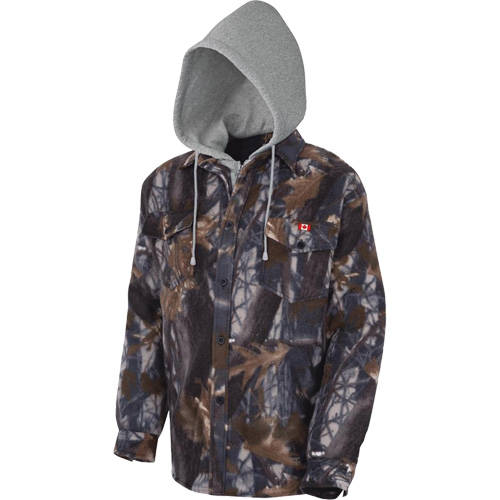 415CM Chemise &agrave; capuche matelass&eacute;e, Hommes, T-petit, Multicolore Nuna Depot Inc.