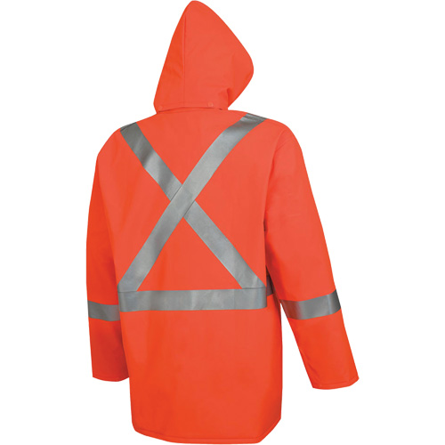 576J Veste de pluie ignifuge haute visibilit&eacute;, Petit, Orange haute visibilit&eacute; Nuna Depot Inc.