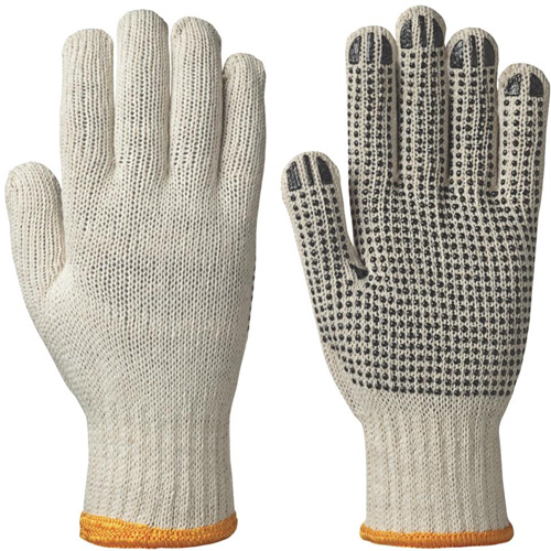 501 Gants tricot&eacute;s &agrave; points sur la paume, Poly/coton, Petit Nuna Depot Inc.