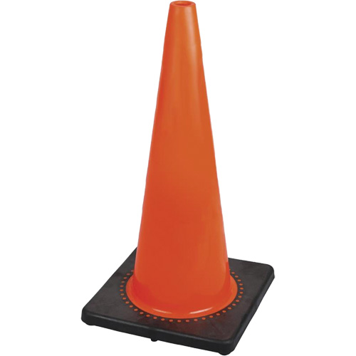 183P Premium Flexible Safety Cone, 28", Orange Nuna Depot Inc.