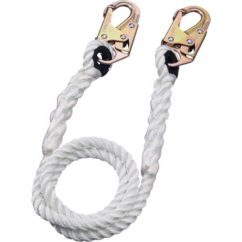 LAN-1222-6 Longe de retenue en corde, 1 branches, 6', Classe CSA A Nuna Depot Inc.