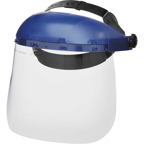 Masque protecteur avec coque simple de la s&eacute;rie 390 Premium, Ac&eacute;tate, Suspension Rochet Nuna Depot Inc.